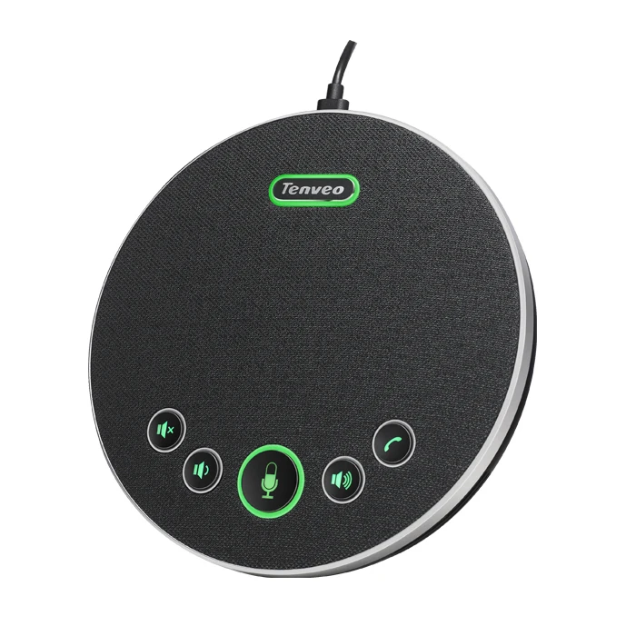 

Hot Sale Portable Omni-directional Wireless Audio Conference System Wireless Speakerphone With Microphone For Conferences