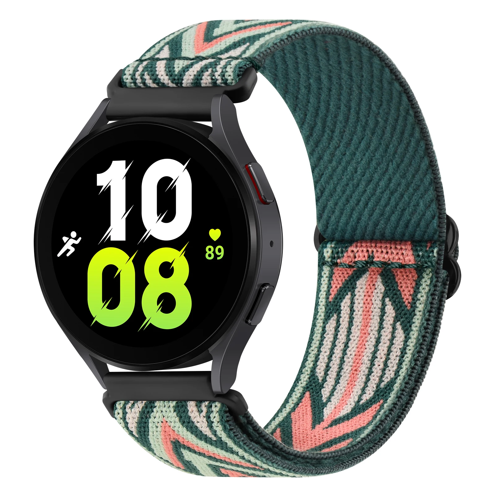 20mm Elastic Loop Strap For Samsung Galaxy Watch 6/5/4 44mm 40mm Watchband For Galaxy Watch 6/4 Classic 43mm/47mm 42mm/46mm Band