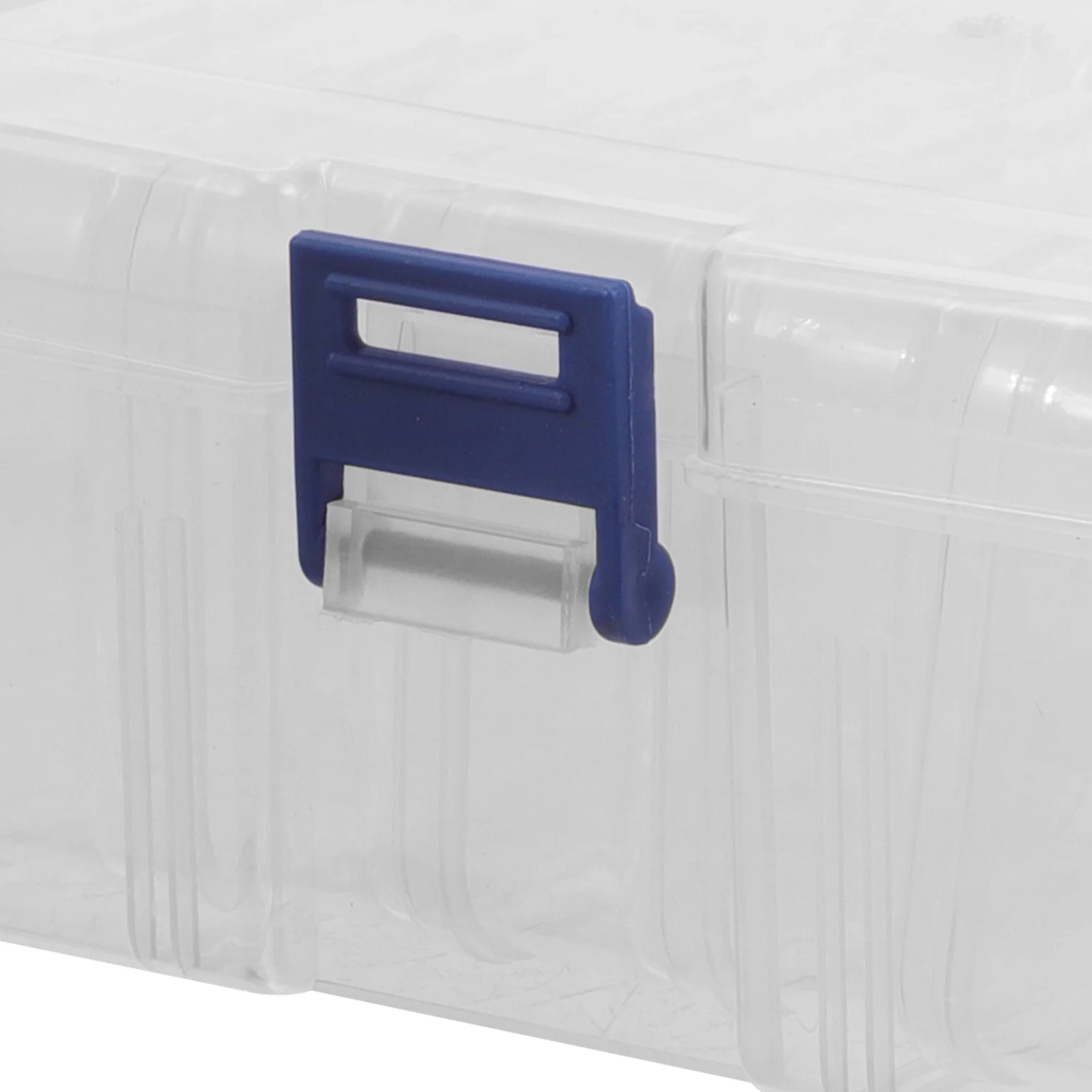 

1 Set Of Beads Storage Box Mini Jewelry Organizer Clear Plastic Small Ear Backs Holder Portable Multi-Function Box For Rings