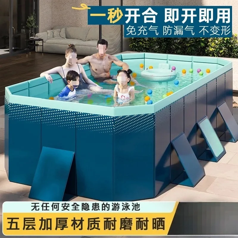 Portable Outdoor Swimming Pool Installation-Free Expansion Turns Courtyard Balcony into Instant Water Park