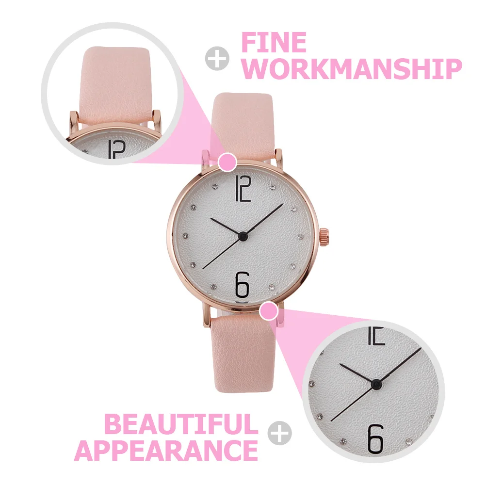 ساعة نسائية أنيقة خفيفة الوزن بسوار كوارتز مقلد، مناسبات أنيقة، هدايا الذكرى السنوية #6