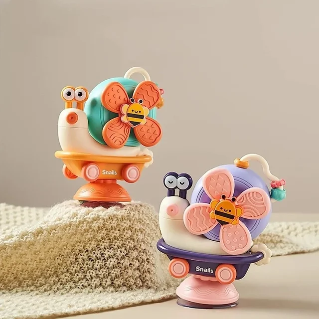 Zabawka dla dziecka inspirowana Montessori Stół do jadalni Obrót przyssawki Krzesełko do karmienia Zabawka przyssawki Spinner dla niemowląt i noworodków Prezenty