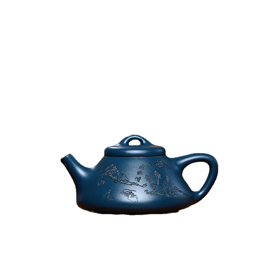 180cc Yixing Famous Purple Clay Teapots shipiao Tea Pot Beauty Kettle Ore Handmade Zisha Tea Set Exquisite Gifts