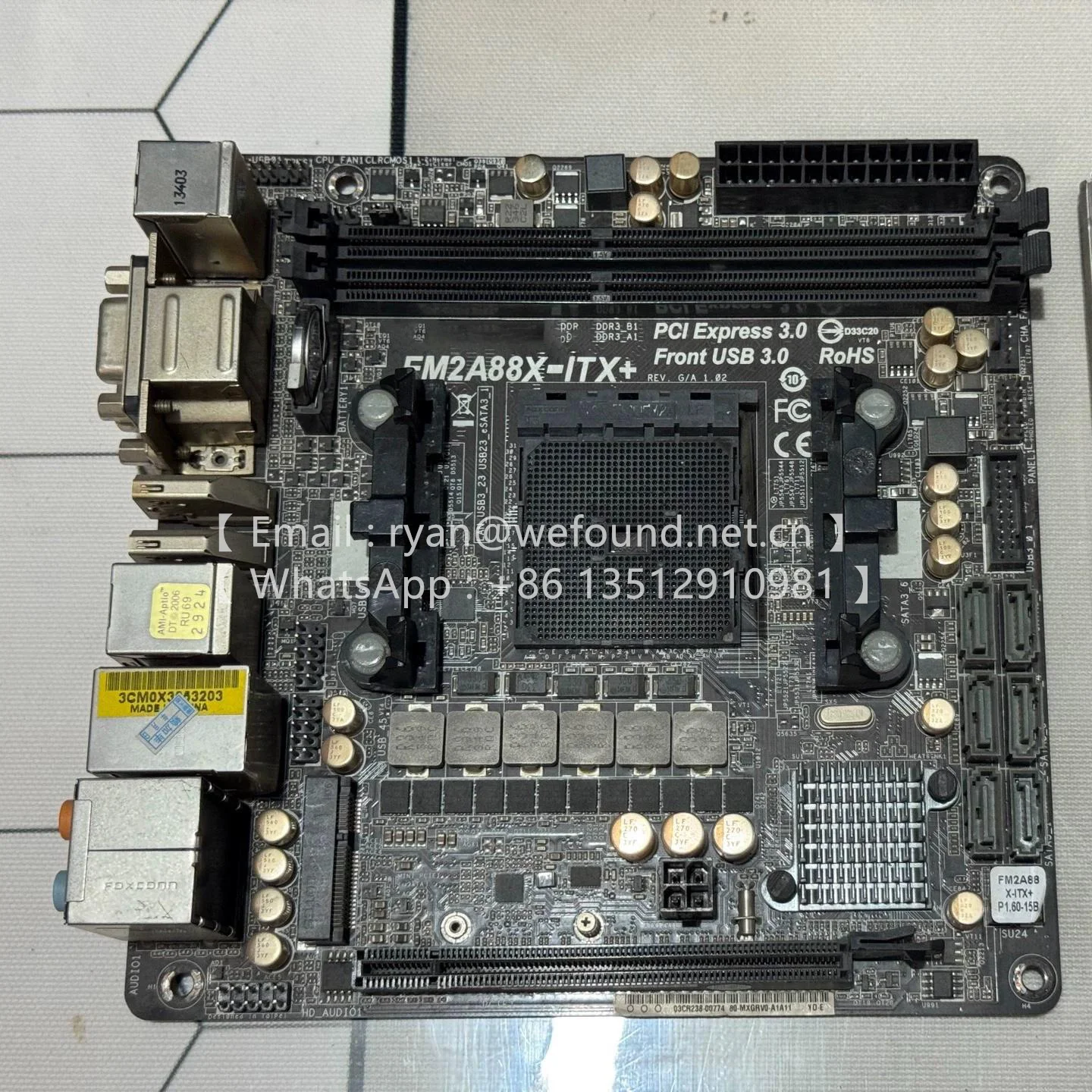 

FM2A88X-ITX+