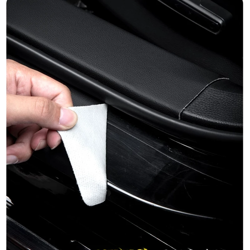 For CHERY‌ iCAR V23 2025 Car interior decoration welcome foot pedal threshold strip protective sticker anti stepping