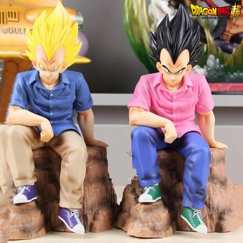 

Dragon Ball Figures GK Vegeta Action Figures Casual Wear Vegeta IV Anime PVC Model Collectible Toys Birthday Ornamen Gifts