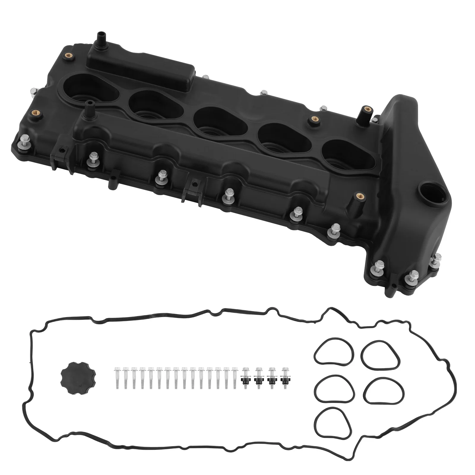 

Valve Cover with Gasket for Chevrolet GMC Hummer Isuzu 3.5L 2004-2006 12591996 12591996 VS50703R VS50703R