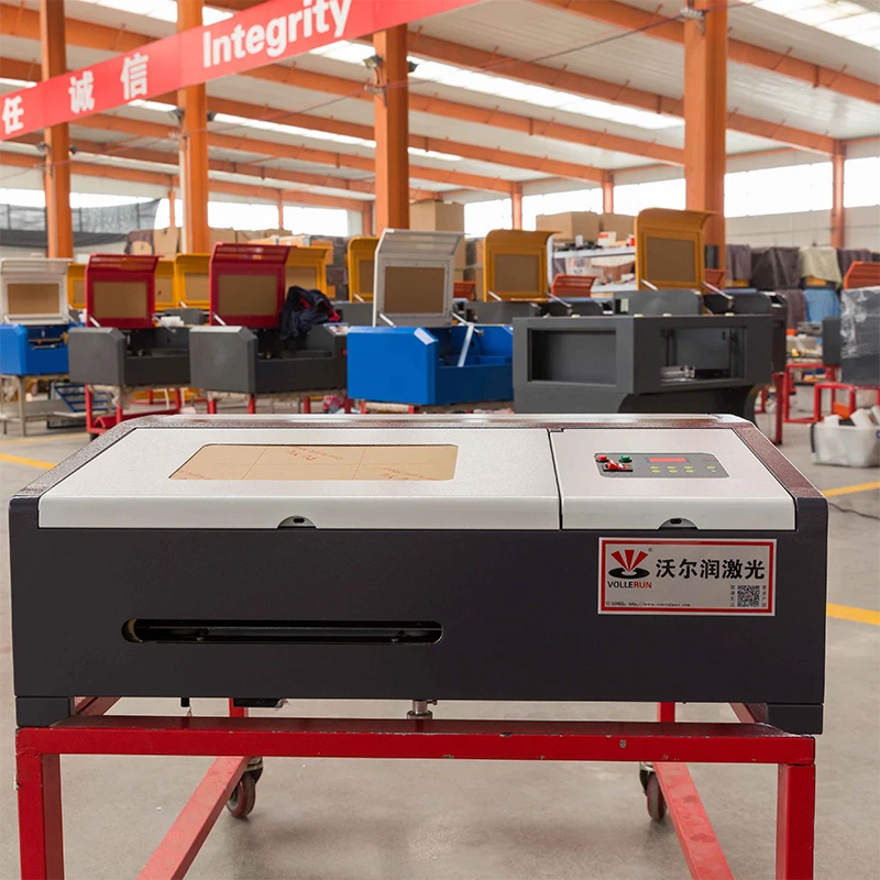 50W Mini Laser Cutting Machine 3020 CO2 Laser Engraving Machine for Acrylic Plastic Wood Cork