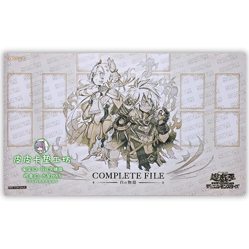 

Yu-Gi-Oh! Card Pad Dogmatika Ecclesia, the Virtuous Fallen of Albaz DIY Card Pad Mouse pad Keyboard pad 60X35cm