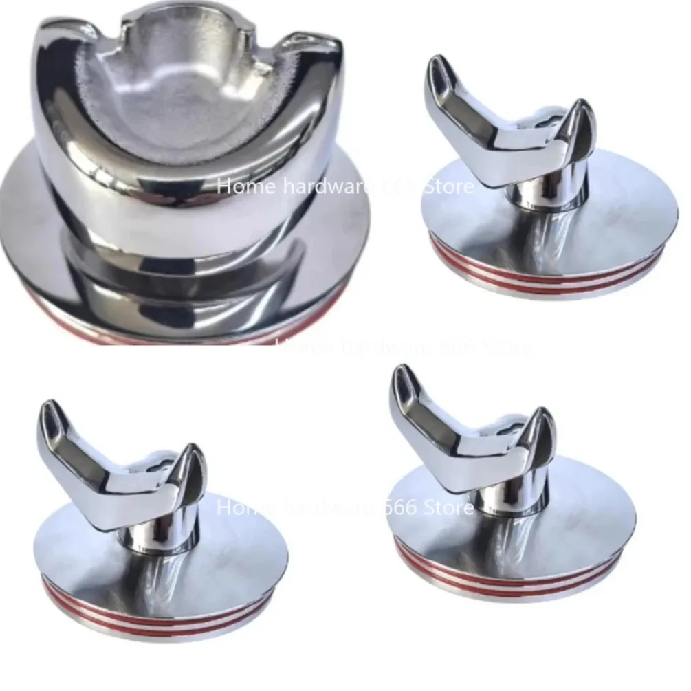 Suitable for V2 Bottomless Flat Coffee Machine Handle with Deformable Horn and Ingot Double Mouth