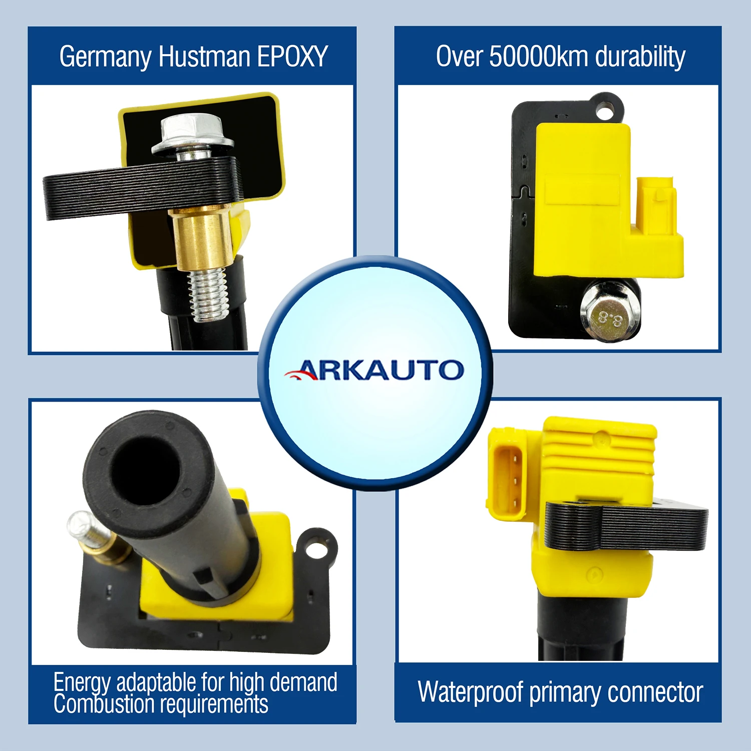 6 قطعة ARKAUTO أداء ملف الإشعال حزم 22433-AA441 UF287 لسوبارو B9 تريبيكا 3.0 3.6 EZ30 EZ36 ليجاسي Outback Tribeca #2