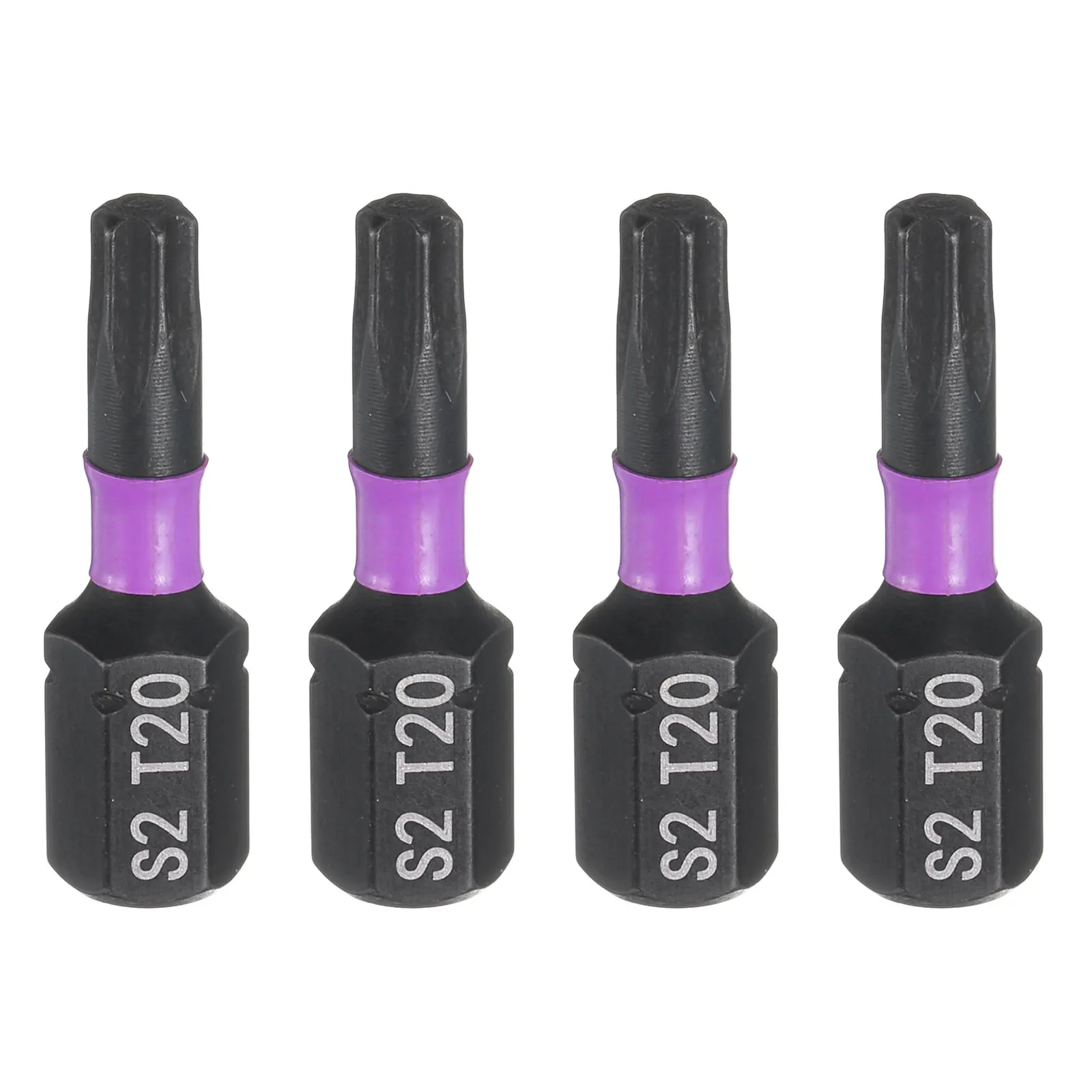 2/4/8pcs Torx Screwdriver Bit T7 T8 T9 T10 T15 T20 T25 T27 T30 T40 1/4