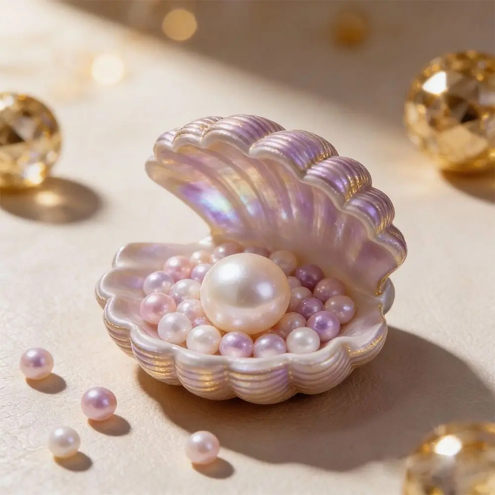

Heat-Resistant Scallop Silicone Mold Multi-Functional Easy Demold Seashell Shape Gypsum Mold Reusable Easy To Operate