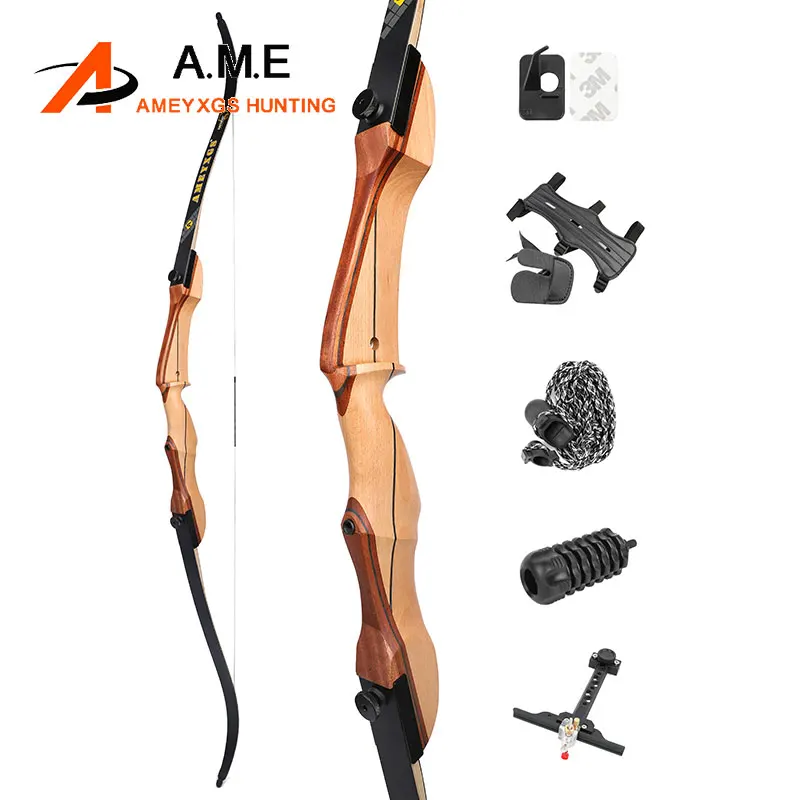 

Hunting Bow 66/6870 Inch Recurve Bow 14-40lbs Archery Takedown Bow Set for Beginner Right Hand Shooting Archery Target
