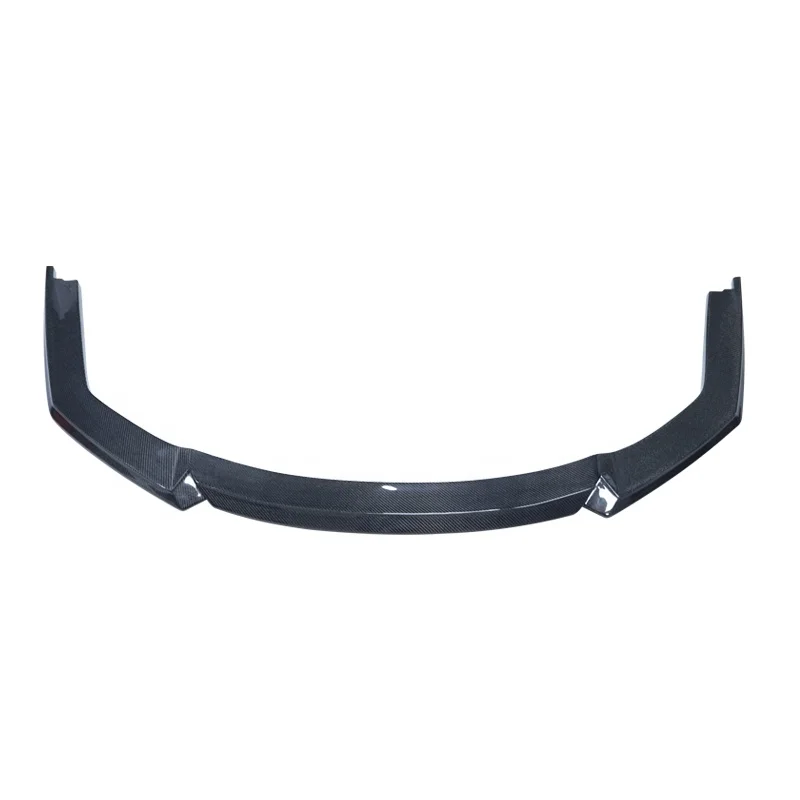 LP610 LP580 V Style Carbon Fiber Front Car Bumper Lip for Lamborghini Huracan LP 610-4 Body Kit