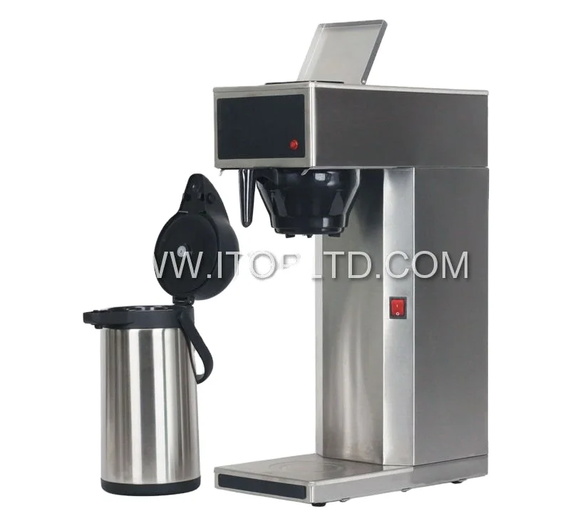 stainless steel electric distilling coffee maker