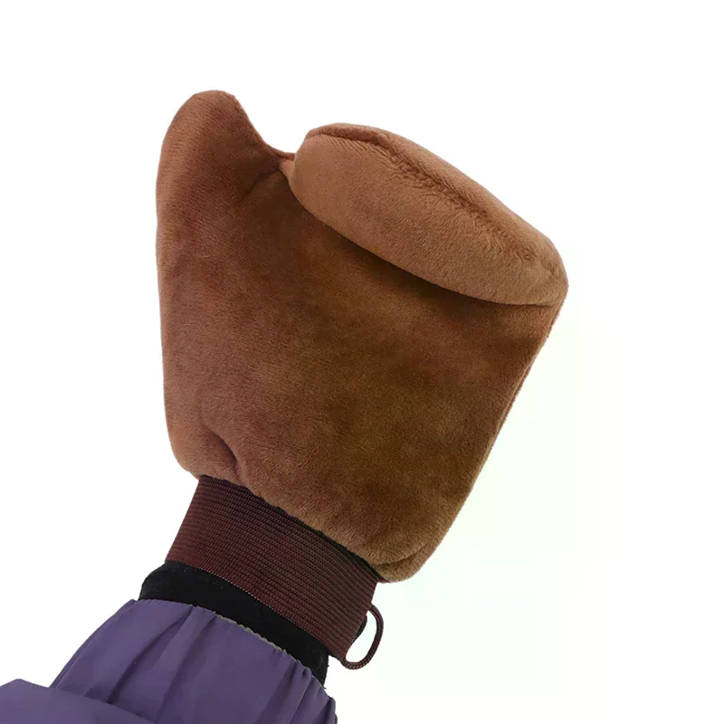1pcs Finger Glove Reusable Body Self Tan Glove Applicator Tanning Gloves Cream Lotion Mousse Body Cleaning Glove Self Tanner