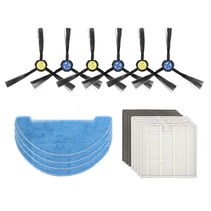 フィルター付きロボット掃除機用掃除機,hpaフィルター付き掃除機用アクセサリー,ilife v8s v80 x750 v8c/v85/v8e/v8 plus