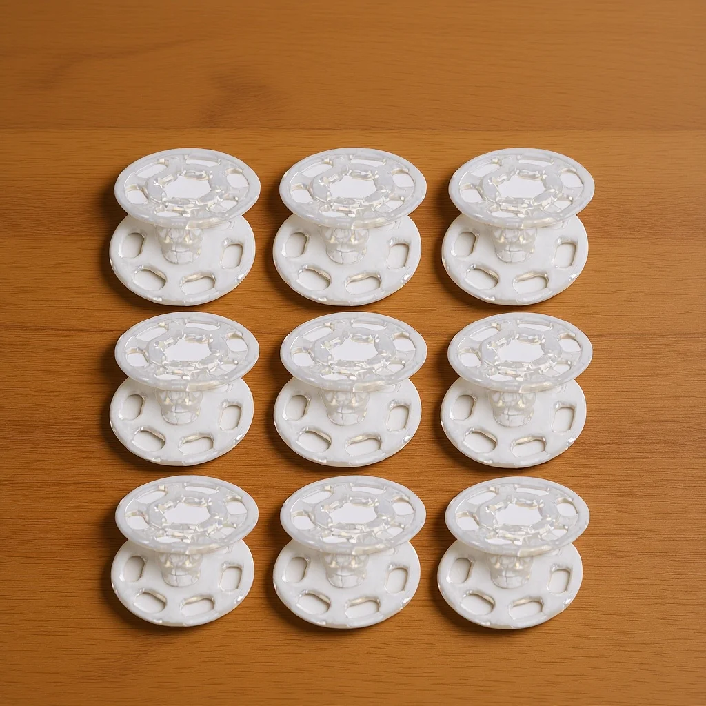 

100pcs Clear Shirt Buttons 15Mm Invisible Snaps For Coat Diy Sewing Fasteners Craft Clothing Repair Accessories