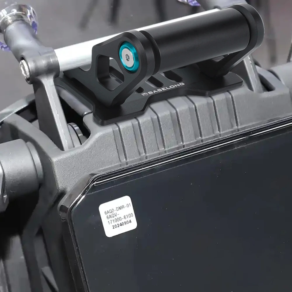 

2026 Expansion Bracket For CFMOTO 450MT 450mt 2024 2025 Motorcycle Accessories CNC Aluminium GPS Phone Holder Navigation Bracket