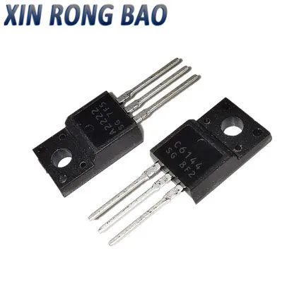 10pcs 2SA2222 2SC6144 TO-220F 5pairs （ 5pcs A2222 + 5pcs C6144）（2SA1837 + 2SC4793）（2SA1930 + 2SC5171 )（2SA2210 + 2SC6082 )