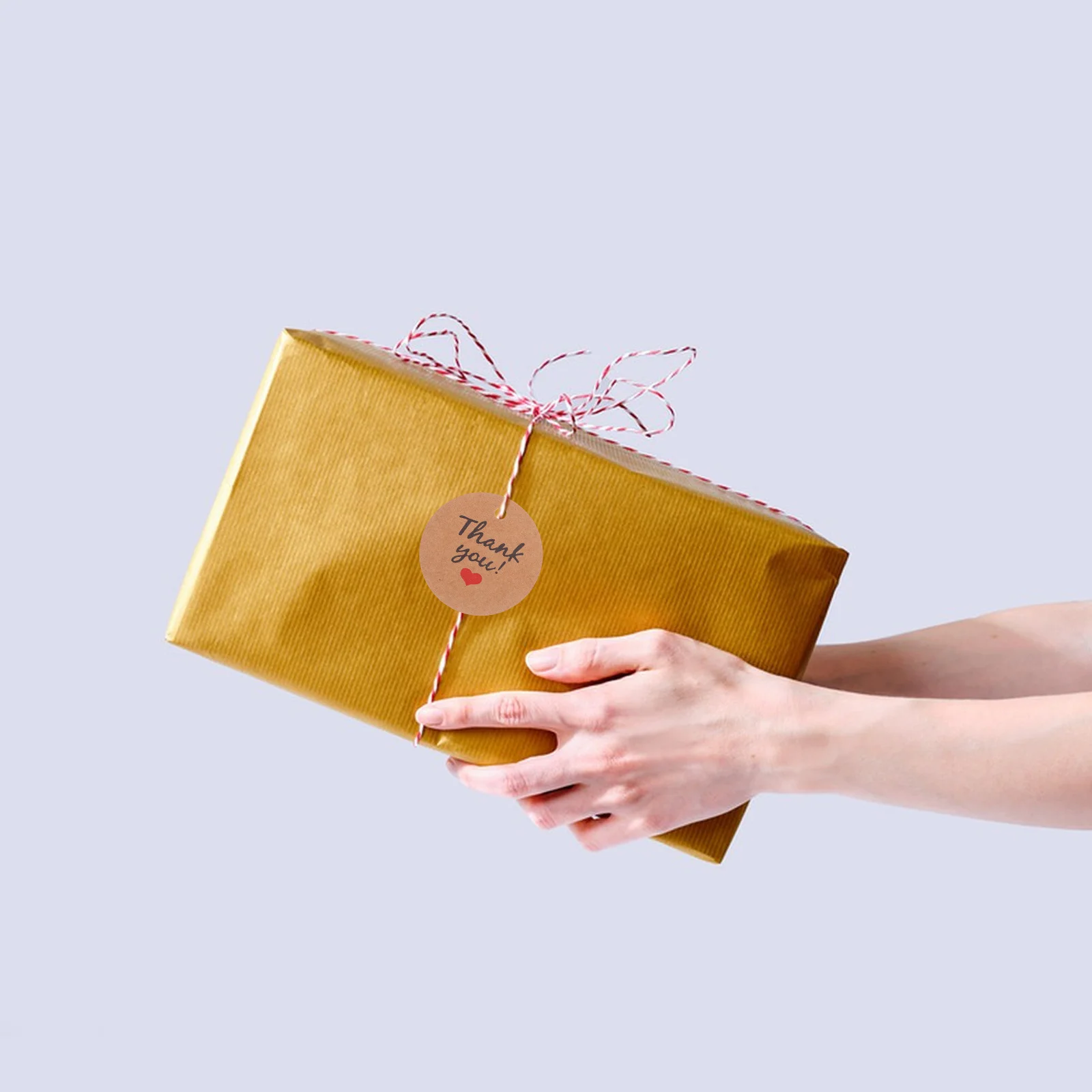 Kraft Paper Hang Tag Muffin Thank You Tags Rustic Wedding Flower Label Christmas Wrapping Package Labels