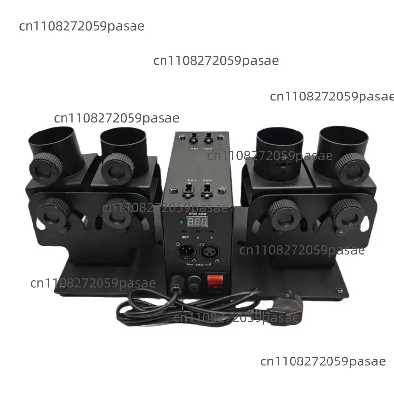 

Может быть подключён к цепочке из нескольких устройств, 4-канальный конфетти-бластер, машина для конфетти-стримеров и конфетти-порошка.