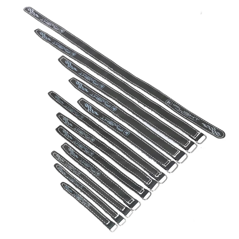 5 Stück IFlight 20mm 15mm Breite 500mm 400mm 300mm 250mm 200mm Länge Mikrofaser-Akku-Gurt Rutschfester Gürtel für FPV – Detail 4