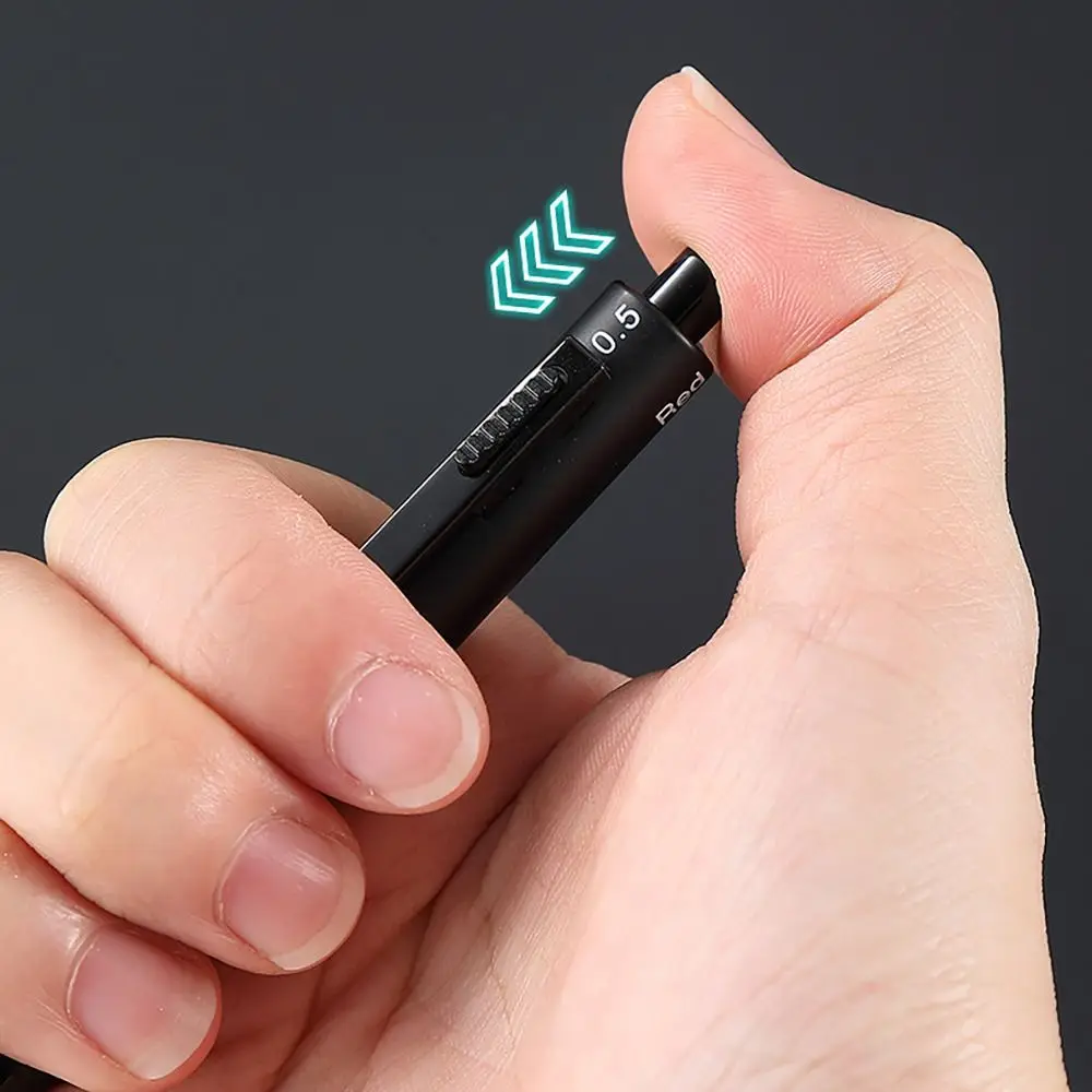 Fashion Metal Gravity Sensor Pen 4 in 1 Press Type 3Colors Ballpoint Pen Mechanical Pencil School Office image 3