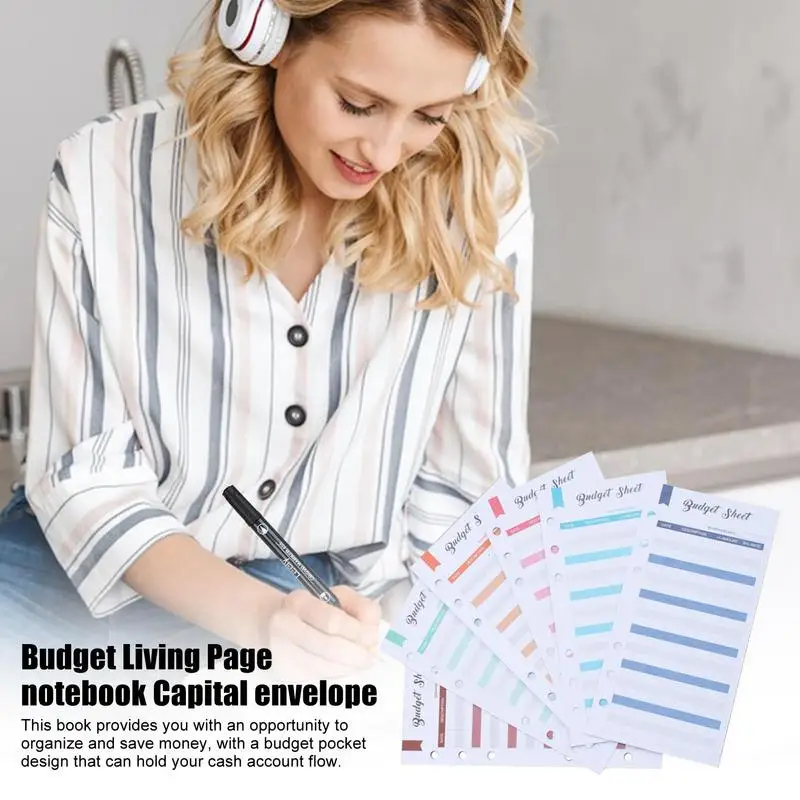 Cash Envelopes For Saving Money Money Saving Binder Cash Envelopes And Savings Challenges The Ultimate Budgeting Binder With