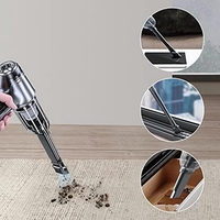 Wireless Handheld Car Vacuum Cleaner 12000PA High Power Black Handheld Vacuum Cordless Cleaner