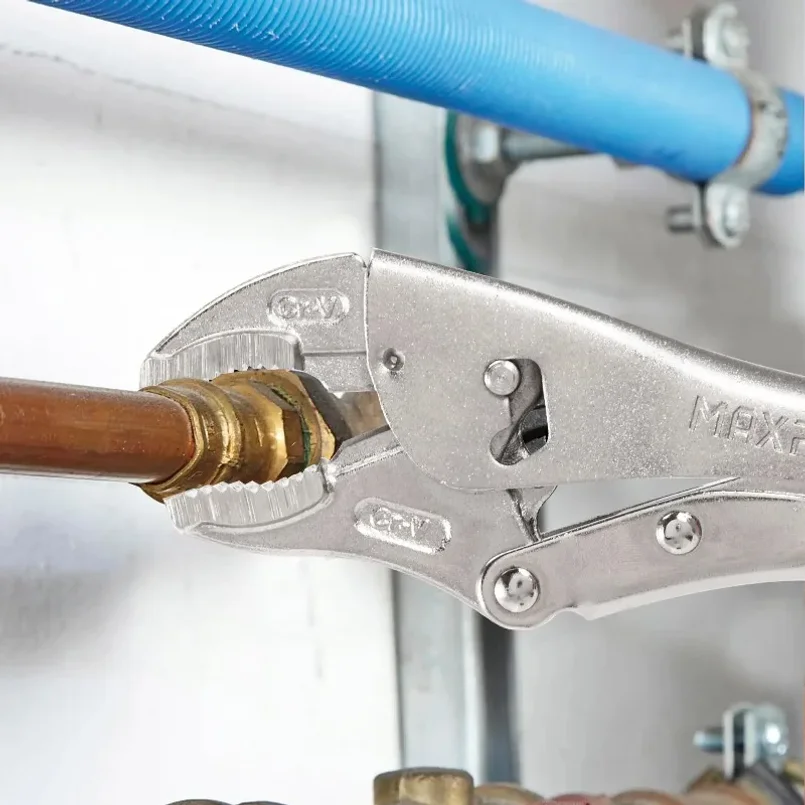 Industrial Grade Multifunctional Pressure Pliers Heavy-Duty Powerful C-Type Fixed Circular Mouth Force Wrench Tool