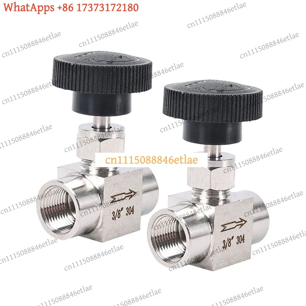 304 Stainless Steel Elbow Needle Valve BSP NPT 1/8‑1/2