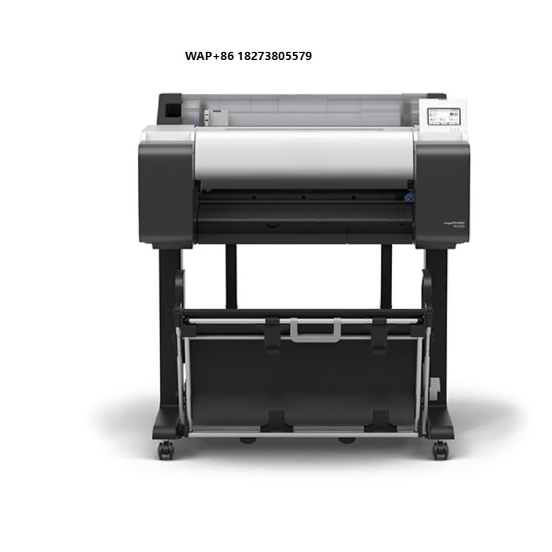 For Canon Plotter TM5255 TM-5355 A2 A1 A0 Blueprint Machine CAD Drawing Printing TM-5250(24 Inch A1 +5 Color Pigment Ink)