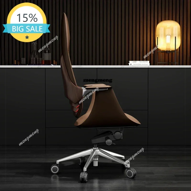 

Итальянские кожаные офисные кресла класса люкс для руководителей, кресла для кабинета, для длительной работы, коммерческая мебель, кресло для геймеров