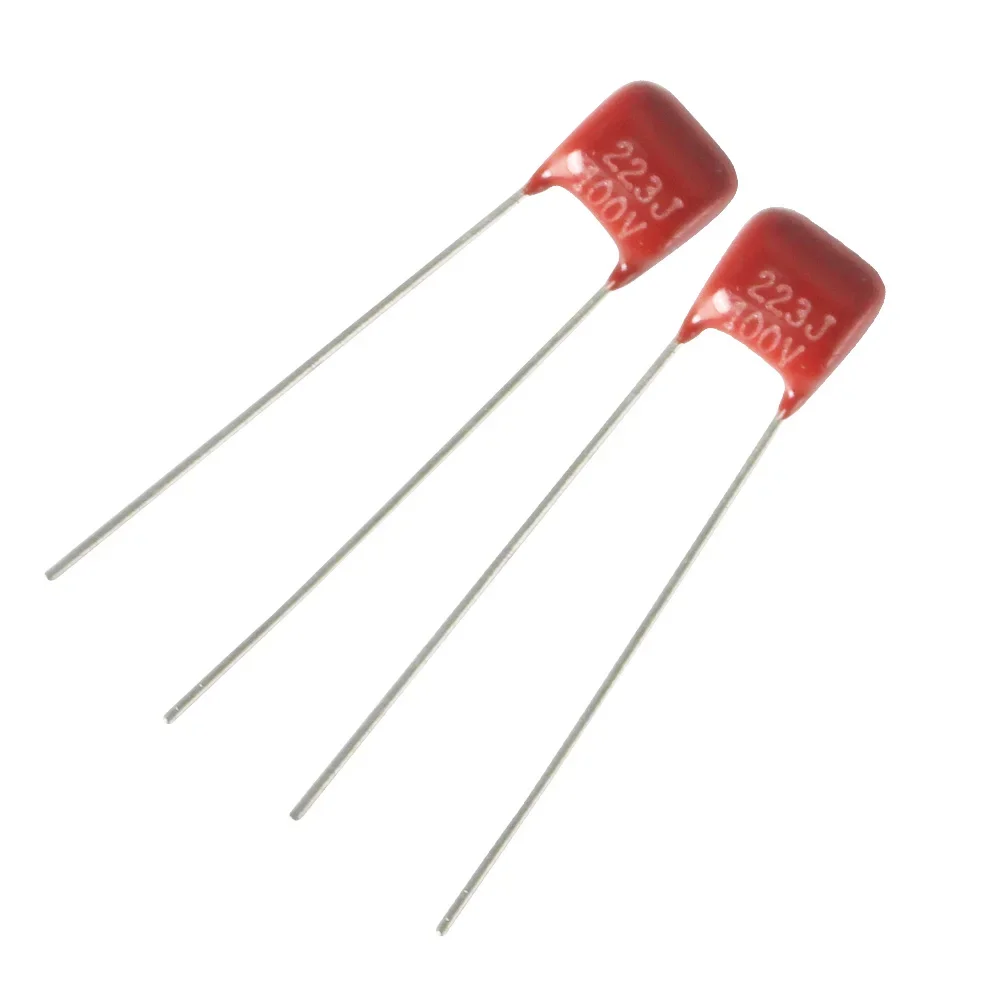 100PCS 100V CBB Polypropylene Film Capacitors Kit 103 223 333 393 473 104 154 224 334 474 10nF 22nF 33nF 39nF 47nF 470nF