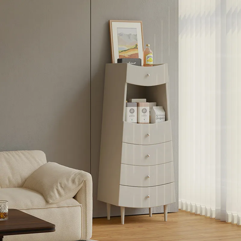 CX floor-to-ceiling multi-layer storage, living room TV, storage, vertical cabinet against the wall storage cabinet