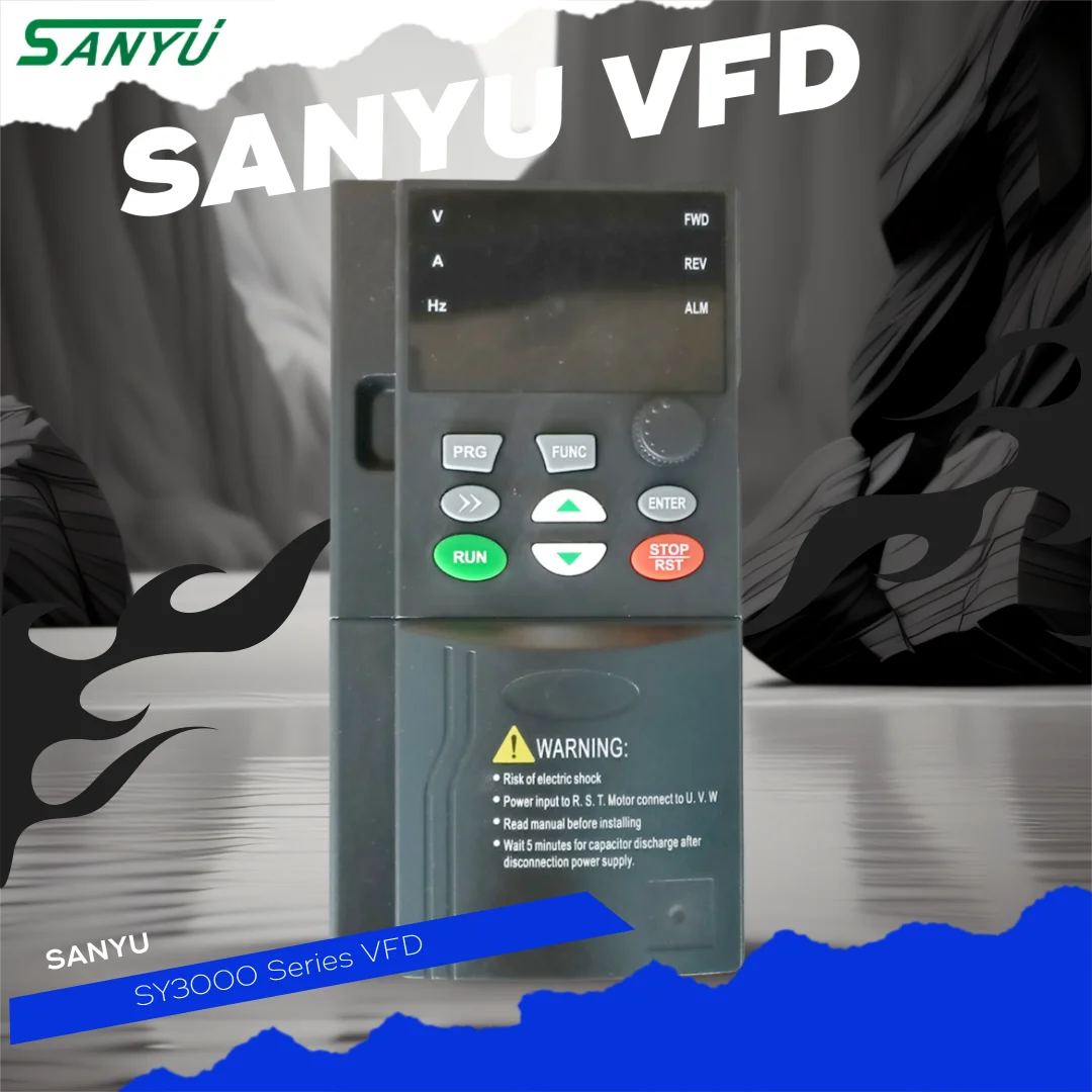 TLF SANYU 2.2KW تردد العاكس 3 PH 380V 50/60 هرتز محرك التيار المتردد