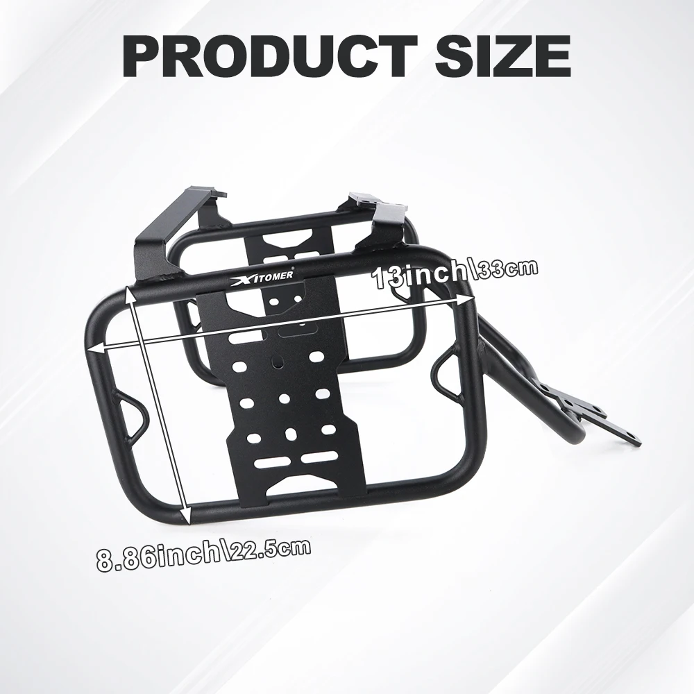 Fit For HONDA Africa Twin CRF1000L 2018-2019 Motorcycle Panniers Saddlebag Support Rack Side Case Luggage Rack Mount Bracket