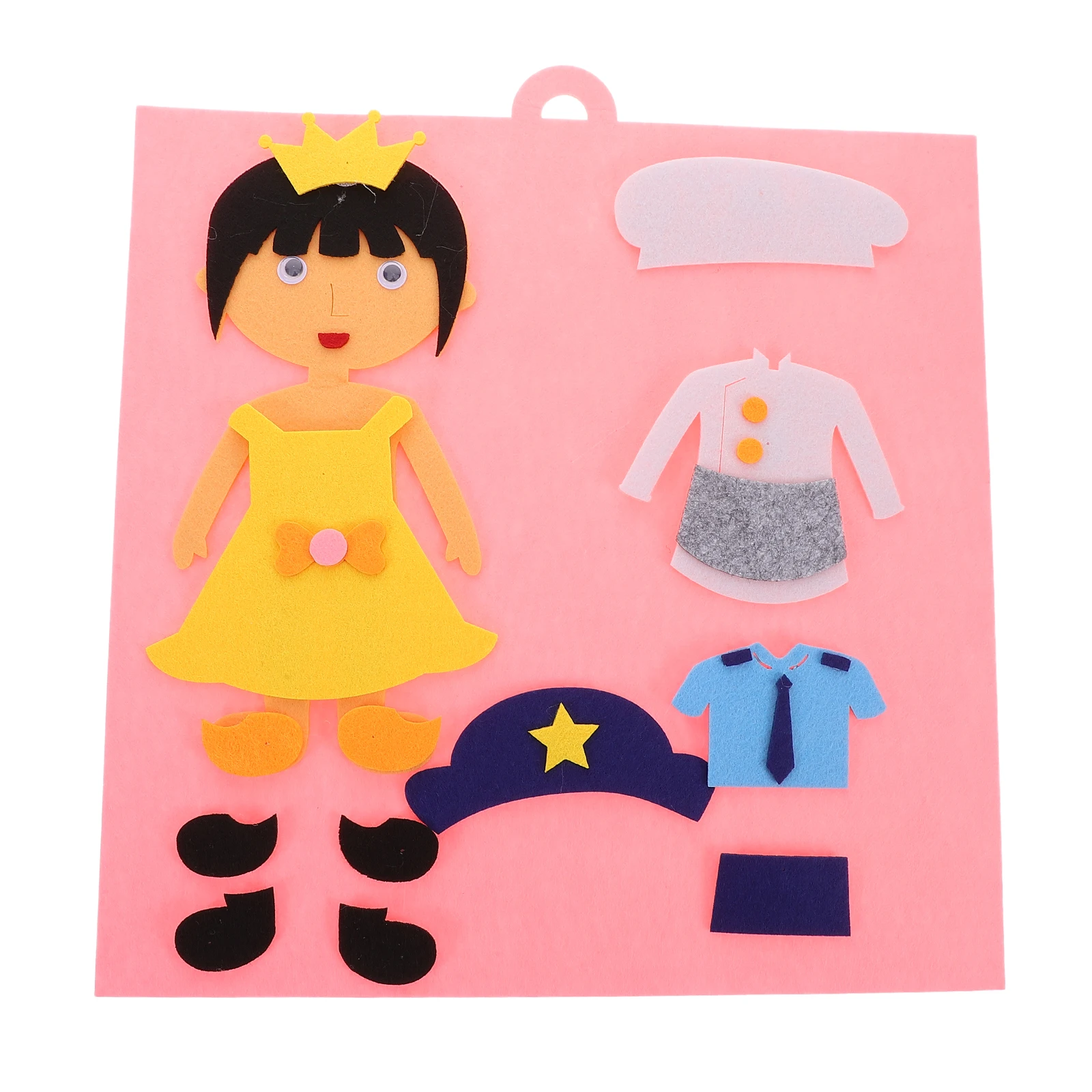 

2 Pcs Sports Early Education Jigsaw Puzzle Toy Toddler Baby Felt Color Matching Toys