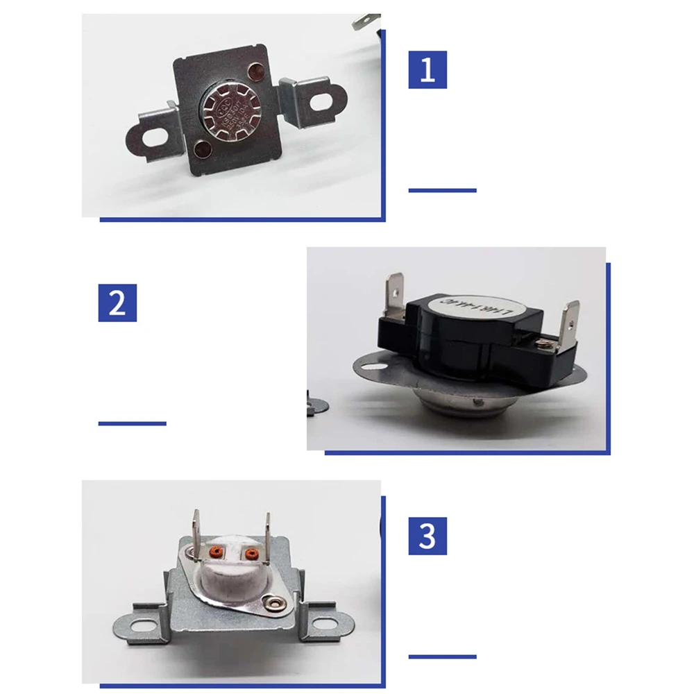 Suku cadang A25F-Replacement untuk pengering 279973 Kit Sekring potongan termal-mudah dipasang untuk 3391913 8318314 AP3094323 PS334387