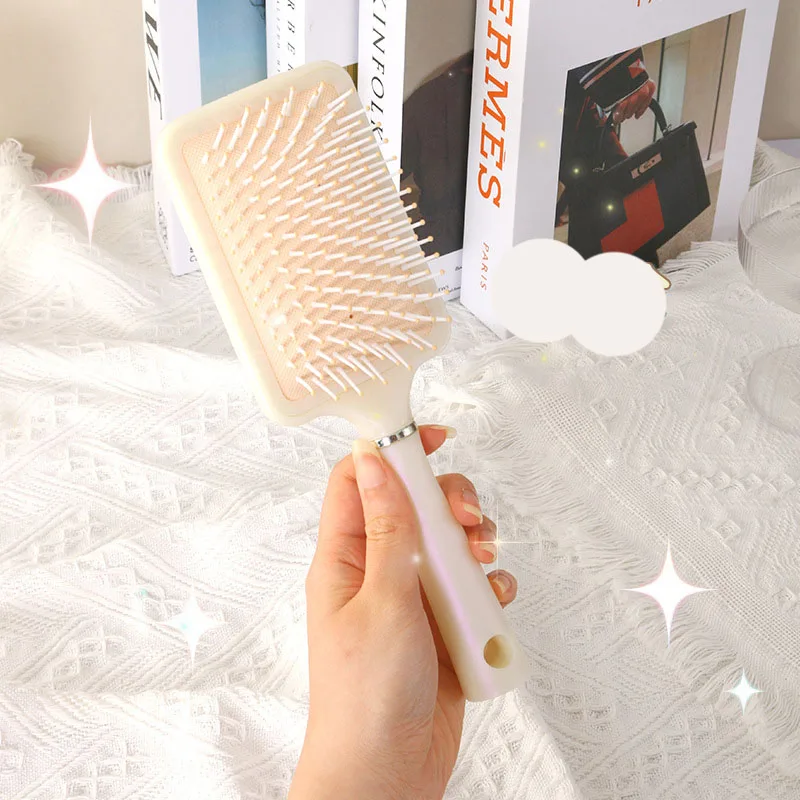 Mermaids Cushion Comb 3 Colors Simple Household Woman Long Hair Curly Comb Soothing Massage Hair Air Bag Comb