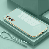 For Huawei P20 Pro Case Huawei P20 Pro Phone Case CLT-L09 Luxury Square Plating ShockProof Soft TPU Silicone Back Cover Fundas