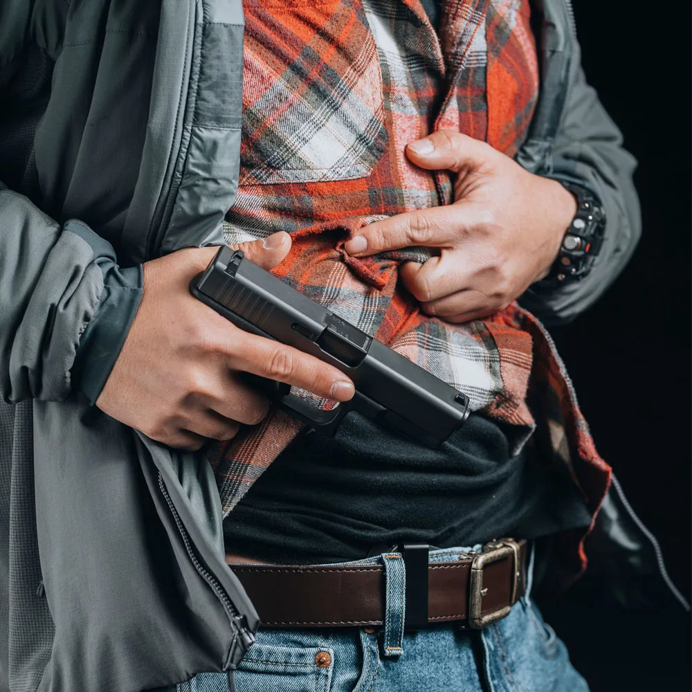 両手利き IWB ホルスターグロック 17 グロック 19 グロック 26