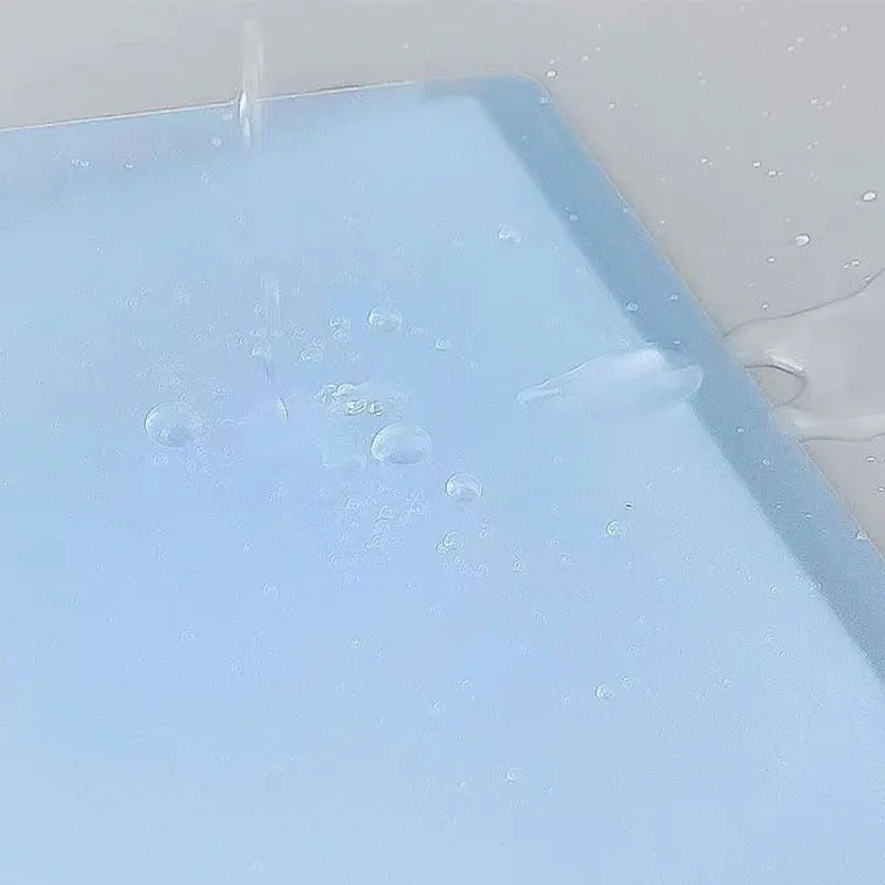 A4 File Folder Display Book 20Page Transparent Insert Paper Document Organizer Bag Information Office School Supplies Stationery