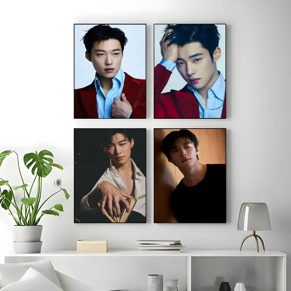 Actor Woo Do-hwan Poster Poster High Quality Wall Art for Home Office Bedroom Living Room Perfect
