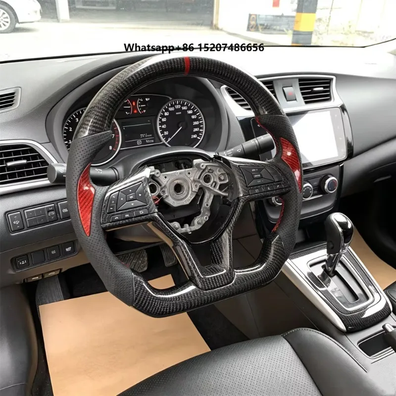 Comfortable Grip Quality New Design Good Quality Carbon Fiber Steering Wheel for