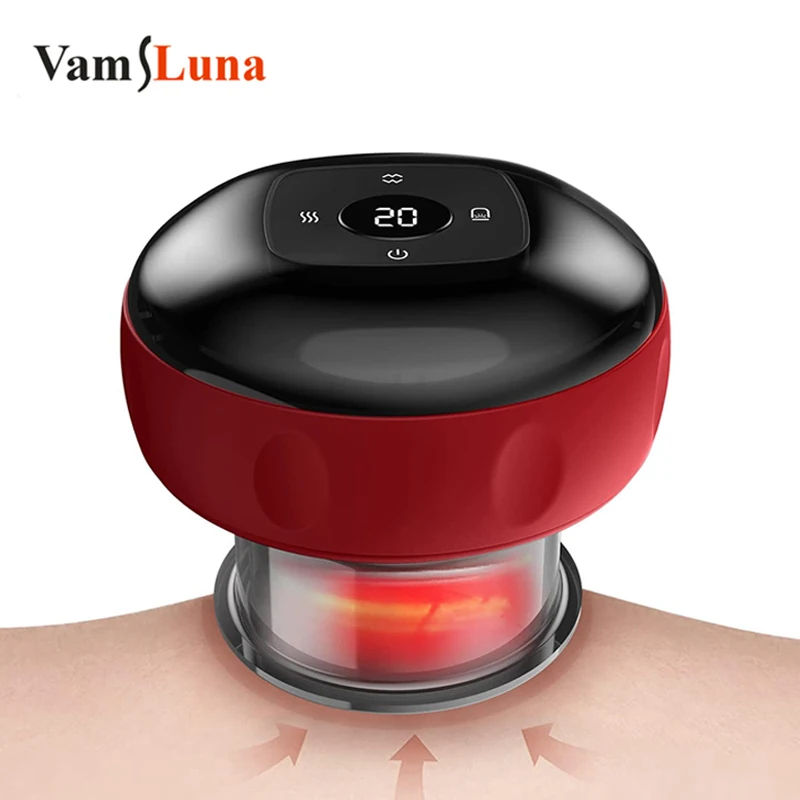 

Intelligent Scraping Instrument Electric Cupping Device Large Suction Suction Instrument Wireless Charging Hot Compress