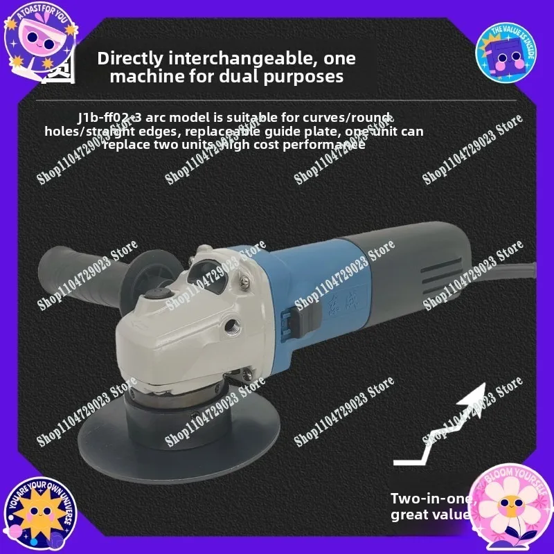 Manufacturer's hot-selling chamfering machine FF-3/02-3 portable 45-degree small right-angle arc hole die metal C angle knife