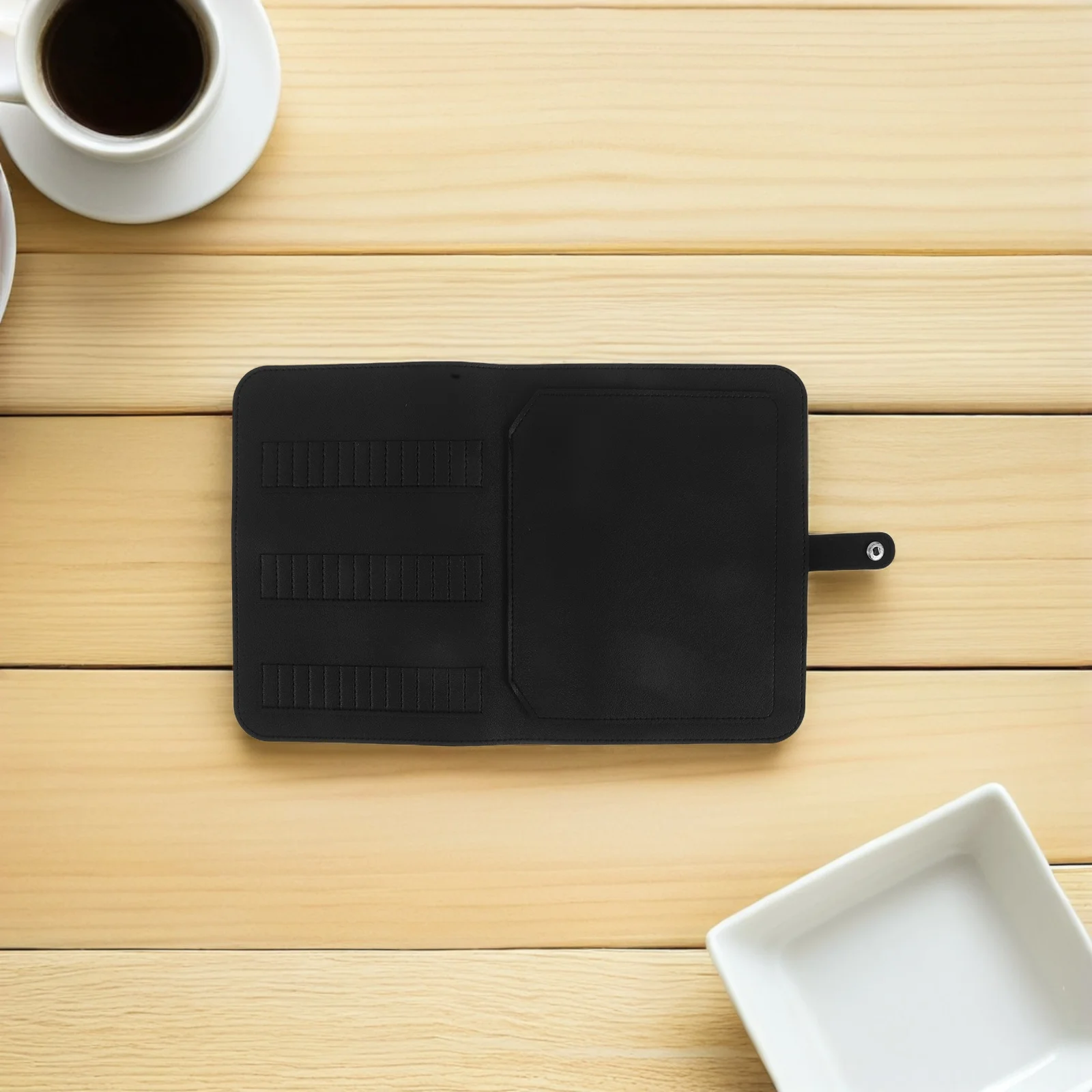 

Portable Drill Bits Holder Bag 12 Slots Shockproof Tool Storage Organizer For Manicure Art Supplies Lightweight Large Capacity